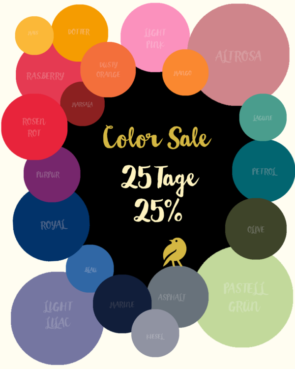 Color Sale – 25 Tage 25% Rabatt bei Goldmeise